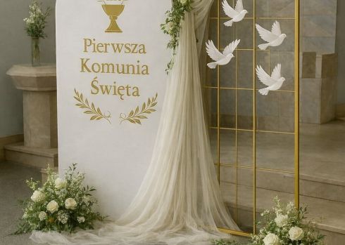 Ścianka komunijna