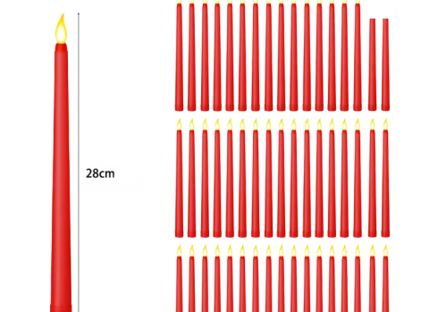Świeczka led czerwona